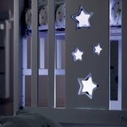Azzurra Design Lettino Glam Lux Salvia Bianco - immagine 3