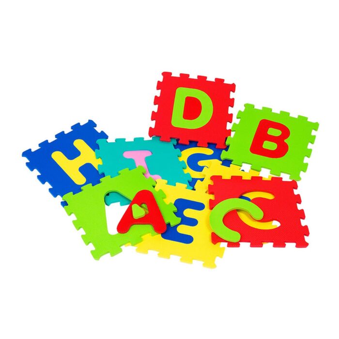 Vitamina G Tappetone Puzzle 9 Mattonelle Alfabeto - immagine 2