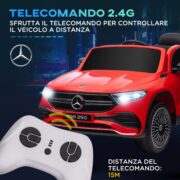 Ciclo Bike Mercedes EQA Rosso - immagine 3