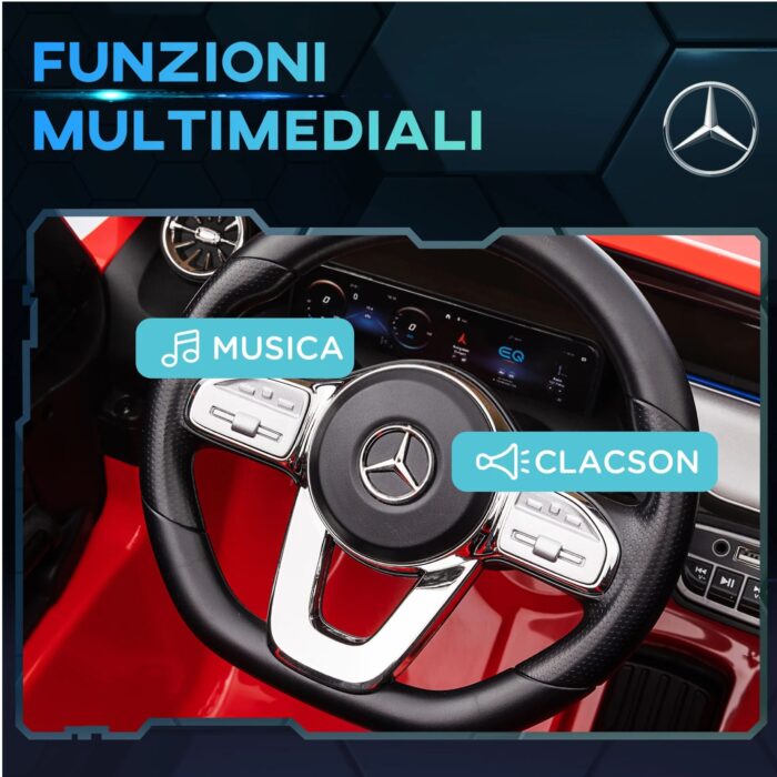 Ciclo Bike Mercedes EQA Rosso - immagine 4