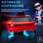 Ciclo Bike Mercedes EQA Rosso - immagine 5