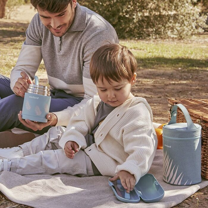 Miniland Thermos 600ml Palms - immagine 4