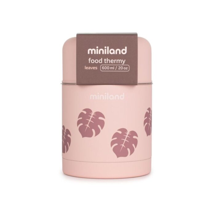 Miniland Thermos 600ml Leaves - immagine 2