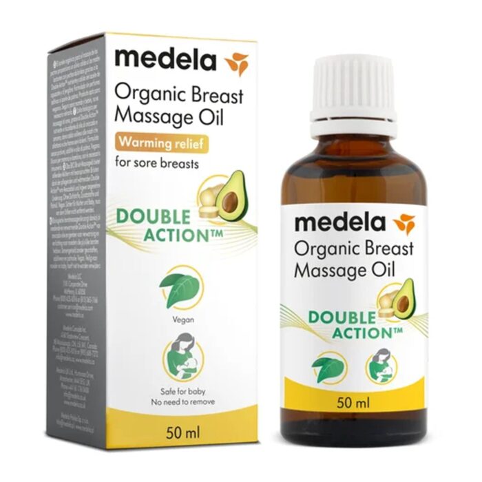 Medela Olio per Massaggi al Seno Organic & Vegan - immagine 2
