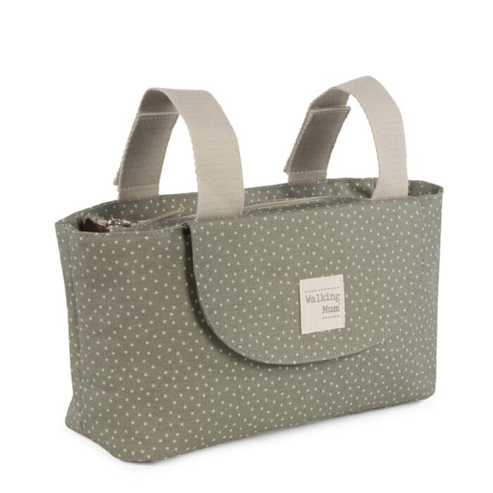 Pasito a Pasito Borsa Organizzatrice Pois Poppy Muschio - immagine 2