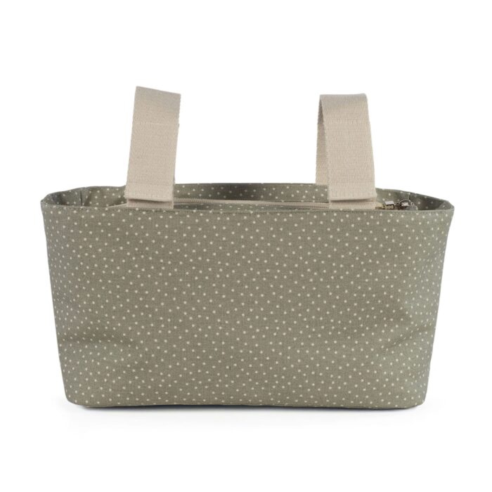 Pasito a Pasito Borsa Organizzatrice Pois Poppy Muschio - immagine 4