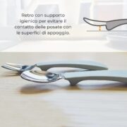 Nuvita Set Posate Bimbi In Acciaio Blue - immagine 2