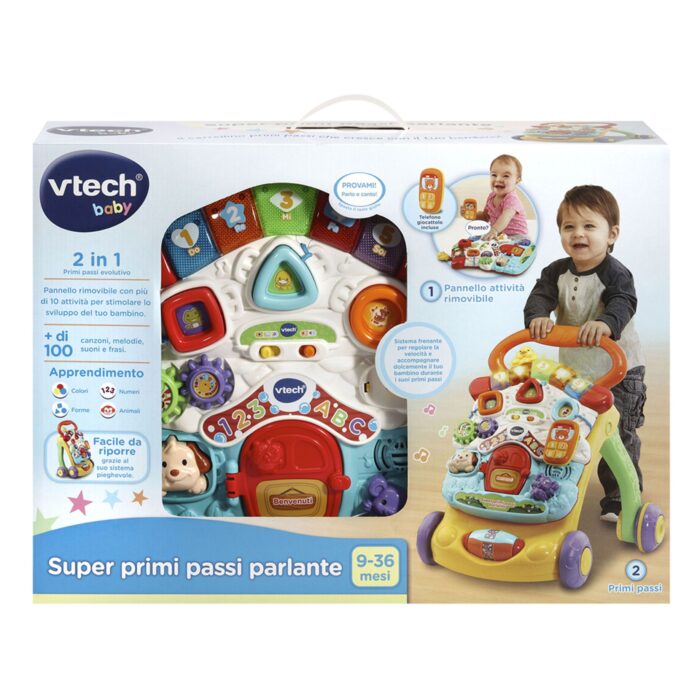 VTech Super Primi Passi Parlante 2 in 1 Rosa - immagine 5