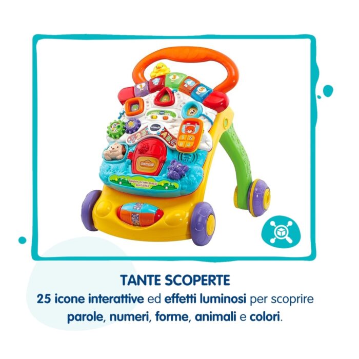 VTech Super Primi Passi Parlante 2 in 1 Rosa - immagine 2