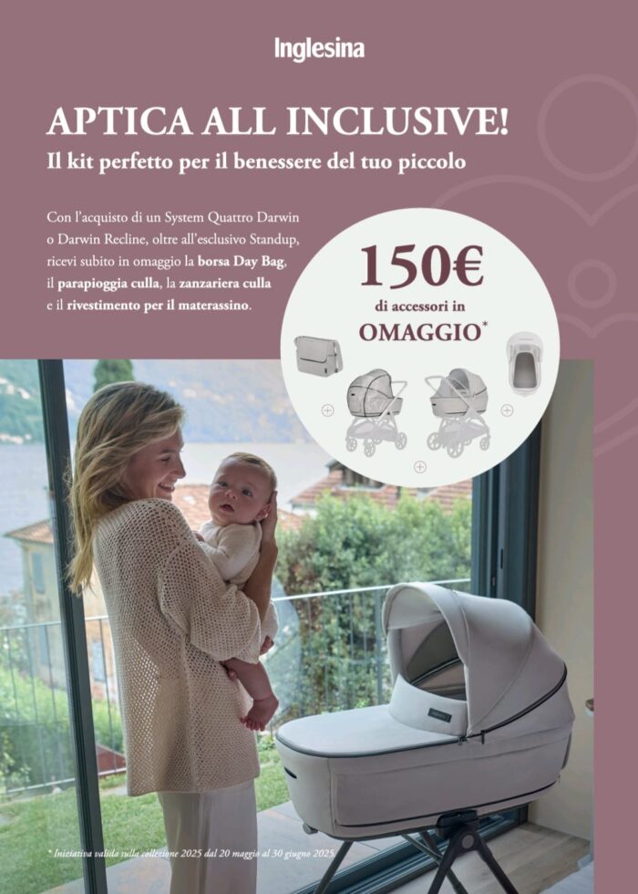 Inglesina Trio Aptica Darwin Recline Opal Ivory - immagine 2