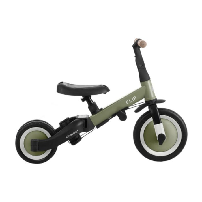 Kikkaboo Triciclo 5 in 1 Flip Army Green - immagine 10
