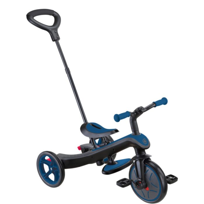 Globber Triciclo Explorer Trike 4in1 Deluxe Play Royal Blue - immagine 4
