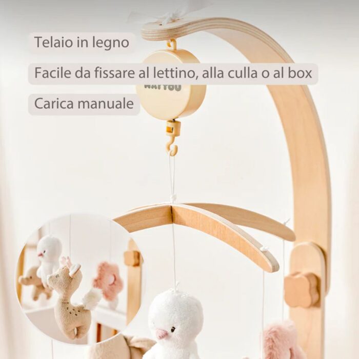 Nattou Giostrina di Legno FanFan - immagine 4