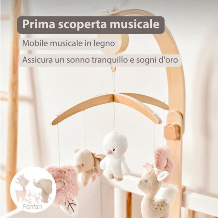 Nattou Giostrina di Legno FanFan - immagine 6