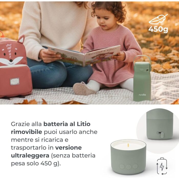 Nuvita Bollitore e Scalda Latte Portatile Hot'n'Go - immagine 4
