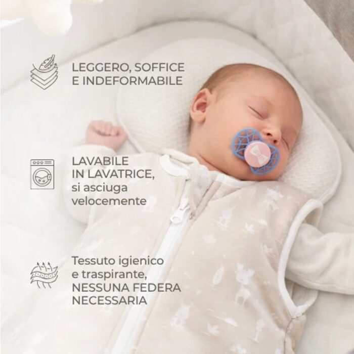 Nuvita Cuscino Antiplagiocefalia Orthonest - immagine 5